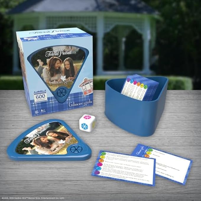 USAopoly Trivial Pursuit Gilmore Girls Quick Play Edition Trivia Game Test Your Knowledge of Stars Hollow with 600 Questions in 6 Categories Officially Licensed Gilmore Girls Merchandise  Collectible - Image 3
