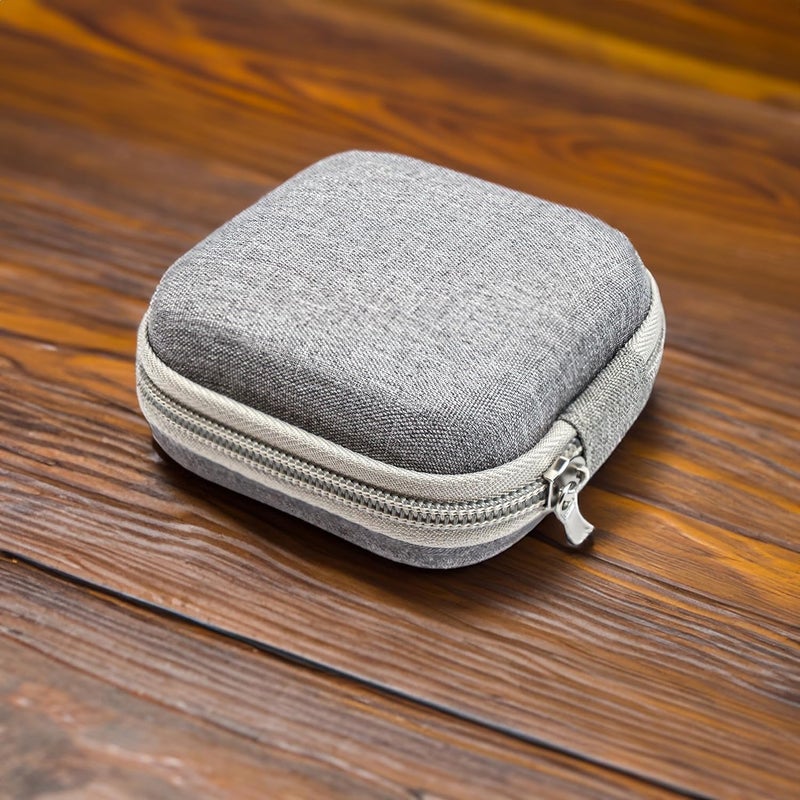 Navan Multi-Functional Eye Drops, Medicine & Travel Accessories Organizer - Hardshell EVA Compact Carry Case - Loops & Mesh Pocket for Daily Pills, Charging Cables & Batteries by Clinical Experts - Image 3