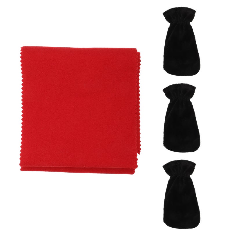 1 Set Piano Universal 2-piece Cover Cloth Piano Non- Foot Covers (Assorted Color) - Image 1