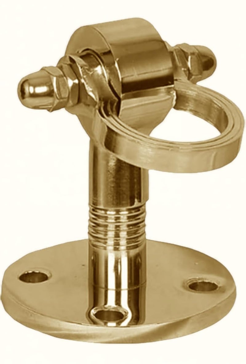 Kkriya Home Decor Antique Brass Finish PVD Premium Strong and Sturdy Heavy Duty HIGrade Quality Life TIME WARRENTYCeiling KADA Swing Patio 16MM Rod with Weight Capacity of 2000KG Pack of 2PCS  - Image 2