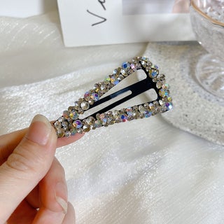 Colorful Rhinestone BB Hair Clip Sparkly Side Accessory Triangle White - pzsku/Z37C22ECAA066F6D66F45Z/45/1746225432/524ccebe-89bf-4d4a-9890-a789c63913e6