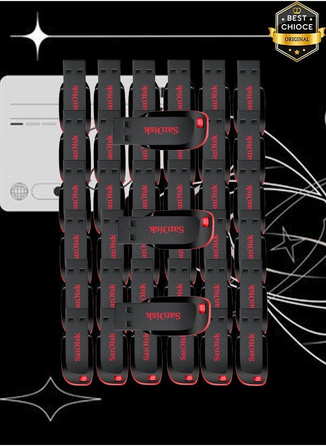 Sandisk 37 Pieces SanDisk Curzer Blade USB 2.0 Flash Drive 32GB  - Image 1
