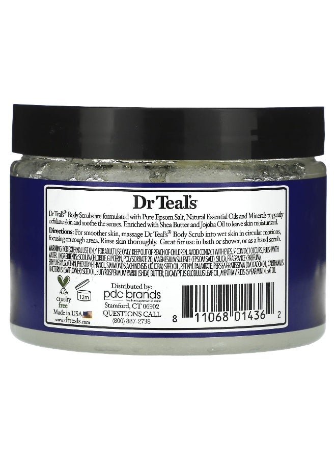 Dr. Teals Dr. Teal's, Epsom Salt Body Scrub, Eucalyptus & Spearmint, 16 oz (454 g) - Image 2