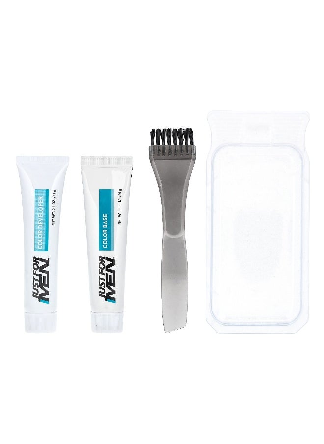 Just For Men Just for Men, Mustache & Beard, Brush-In Color Gel, M-30 Light-Medium Brown, 1 Multiple Application Kit  - Image 3