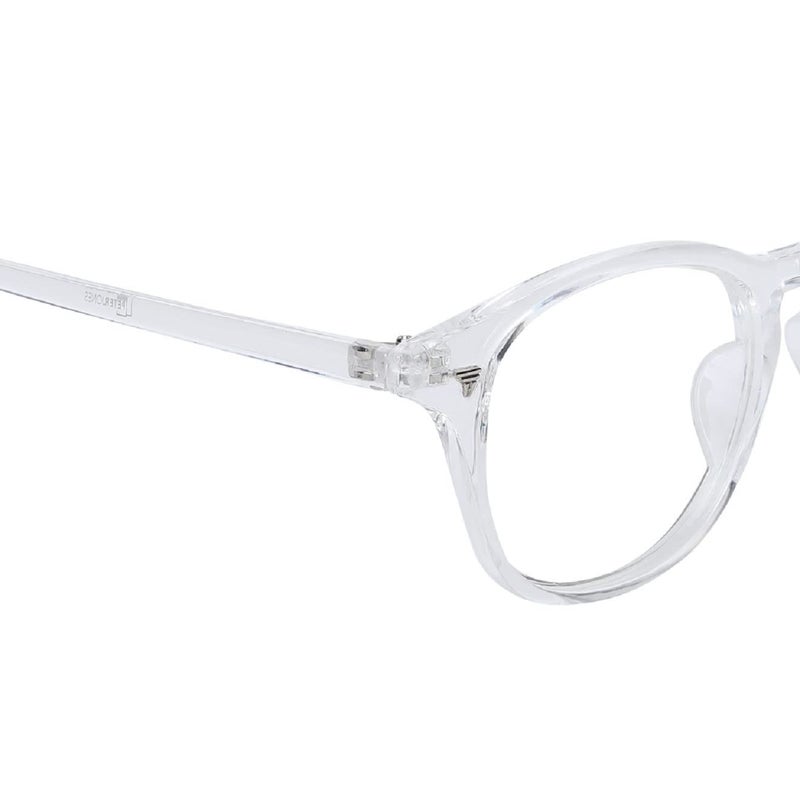 Peter Jones Round Anti Glare Reading Glasses for Men and Women | Computer Readers UV Protection lenses (AG004) - Image 3