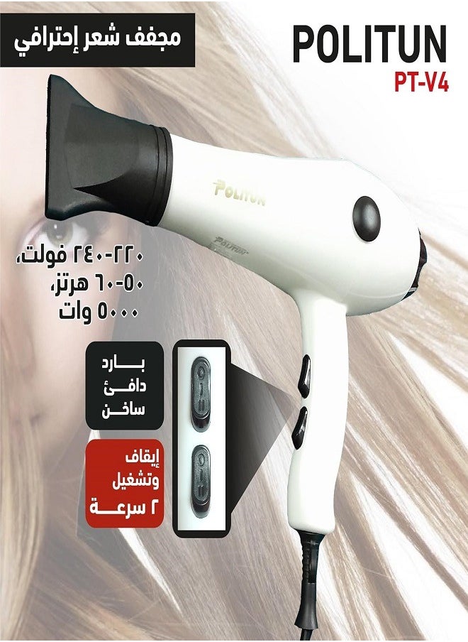 بوليتون - مجفف الشعر الاحترافي للصالونات Pt-v4 - Image 1