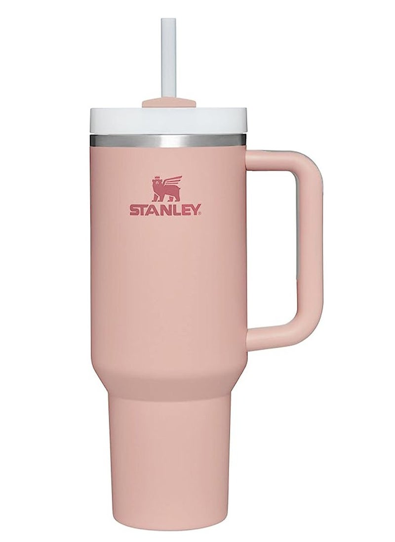 Stanley - Stanley Quencher H2.0 FlowState Tumbler 40OZ PINK DUSK  Stainless Steel Vacuum Insulated with 3-Position Lid and Straw Perfect for Water Iced Tea Coffee On-the-Go Hydration Ideal Gift Stanley Cup - Image 1