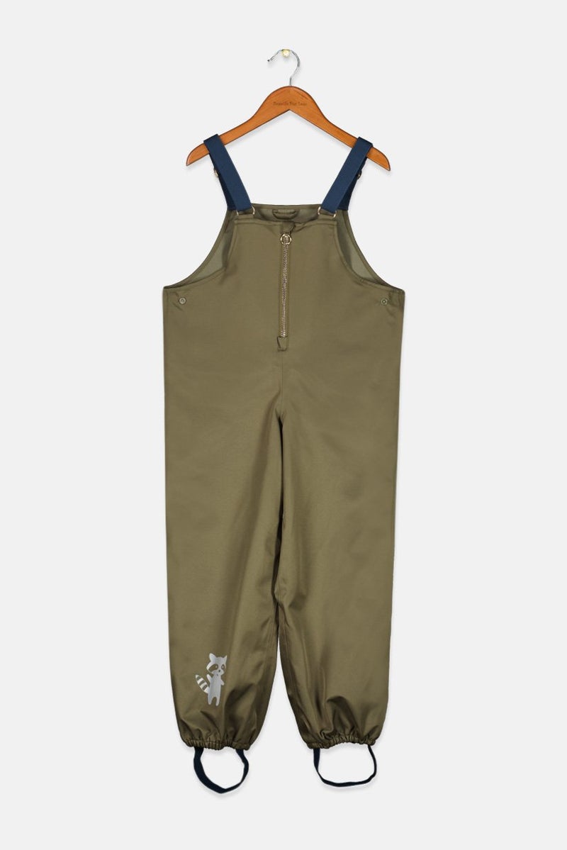 Tchibo سروال مطر عادي للأطفال الأولاد، زيتوني - Image 2