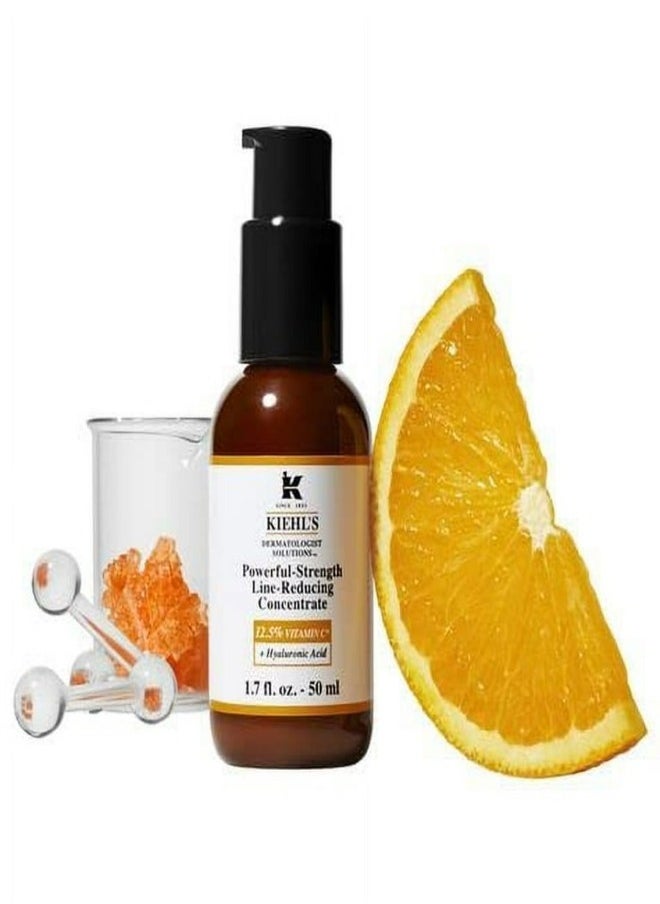 Kiehl's - Kiehl's Powerful-Strength Line-Reducing Concentrate – Vitamin C Anti-Aging Serum – 50ml - Image 1