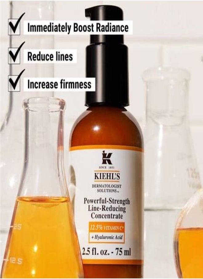 Kiehl's - Kiehl's Powerful-Strength Line-Reducing Concentrate – Vitamin C Anti-Aging Serum – 50ml - Image 1