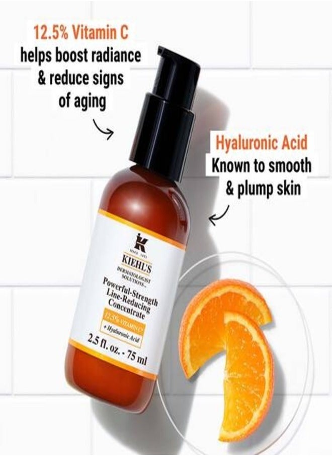 Kiehl's - Kiehl's Powerful-Strength Line-Reducing Concentrate – Vitamin C Anti-Aging Serum – 50ml - Image 1