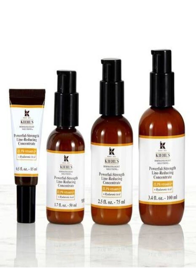 Kiehl's - Kiehl's Powerful-Strength Line-Reducing Concentrate – Vitamin C Anti-Aging Serum – 50ml - Image 1