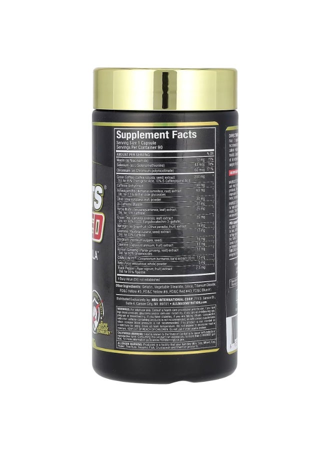 أول ماكس رابيدكوتس شريديد، حارق الدهون الحقيقي الكل في واحد، 90 كبسولة - Image 2