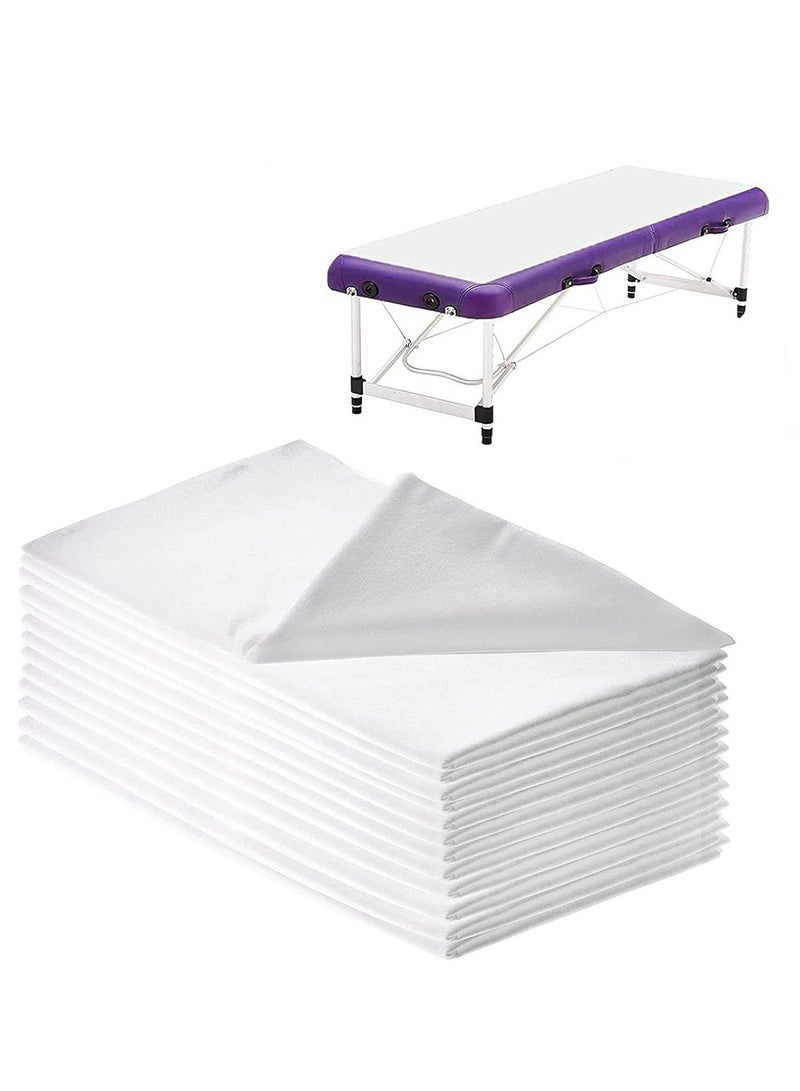 Disposable bed sheet with elastic for single use with elastic ,10 pcs  - Image 1