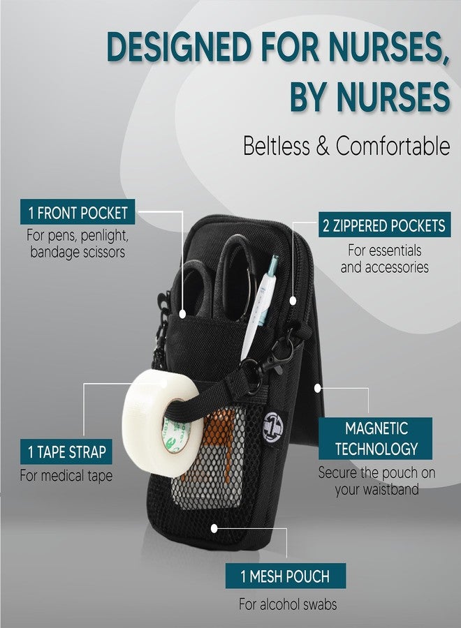 First Lifesaver Stethoscope Case with Interior Mesh Pockets and Penlight Holder - Image 3