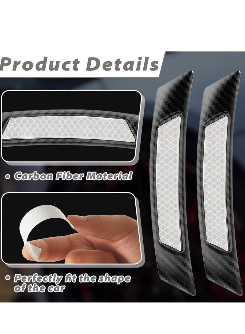 Loquat 12 Pcs Car Reflective Side Marker Stickers Automotive Exterior Accessories Door Reflector Guard for Car SUV Pickup Truck Wheel Well Arch or Side Bumper Fenders - Image 4