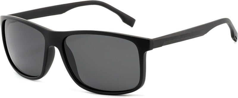 PUKCLAR Sunglasses for Men Polarized - Lightweight TR90 Frame - UV400 Protection - Spring Hinges for Driving and Outdoor Sports - Image 1