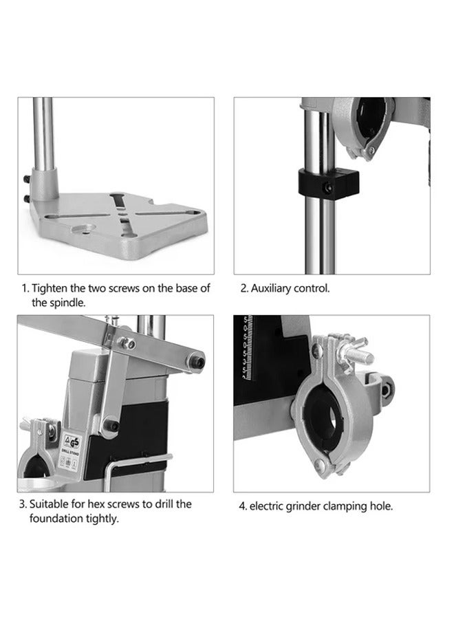 Arabest Bench Drill Press Stand Clamp Base Frame for Electric Drills DIY Tool Press Hand Drill Holder Power Tools Accessories  - Image 2