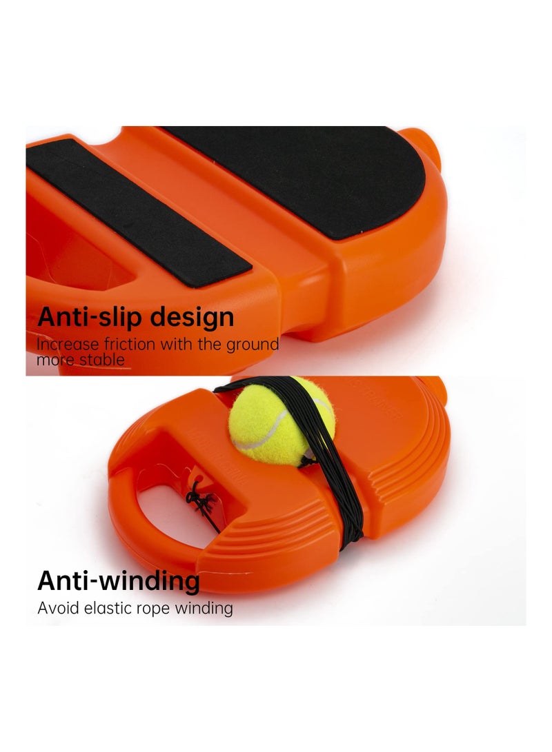 Generic Portable Tennis Rebound Ball Trainer with 1 String Ball - Ideal for Solo Practice and Self-Training, Perfect for Beginners and Sport Exercise, Essential Tennis Training Equipment.  - Image 2