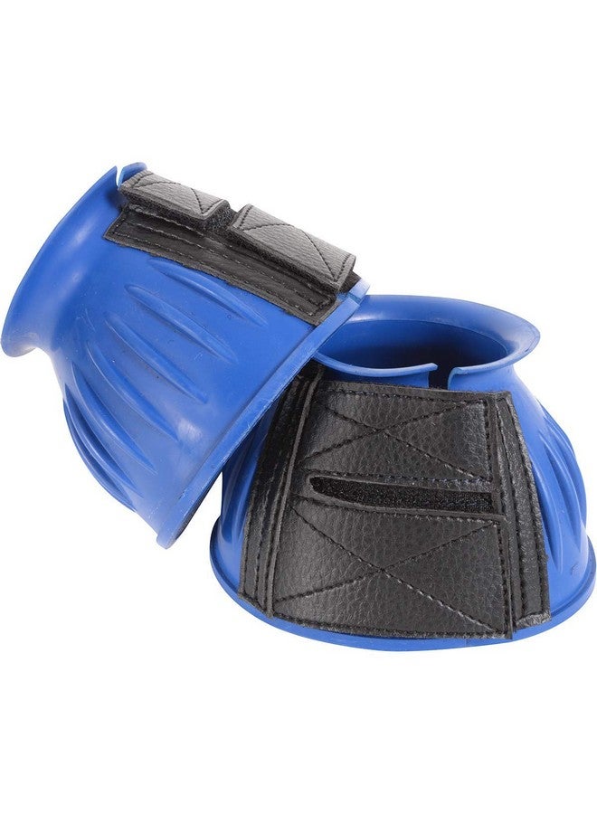 كاشيل حذاء كاشيل من المطاط بتصميم جرس الحصان باللون الأزرق مقاس متوسط - Image 1