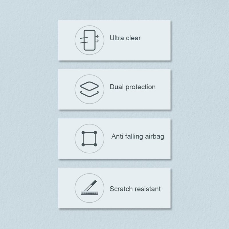 Nillkin Nature Tpu Pro Series Cover Case Designed For Samsung Galaxy A54 5G White - Image 2