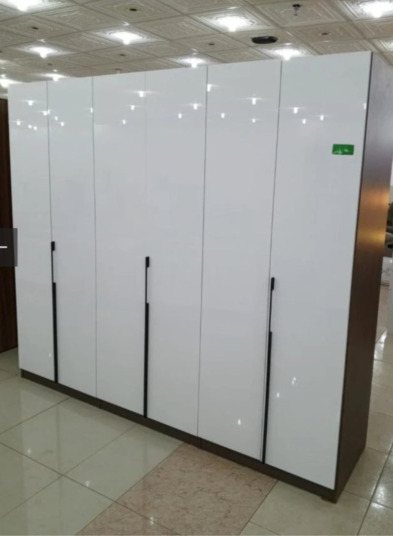 Concent Wood Wardrobe 6 Doors - Image 2