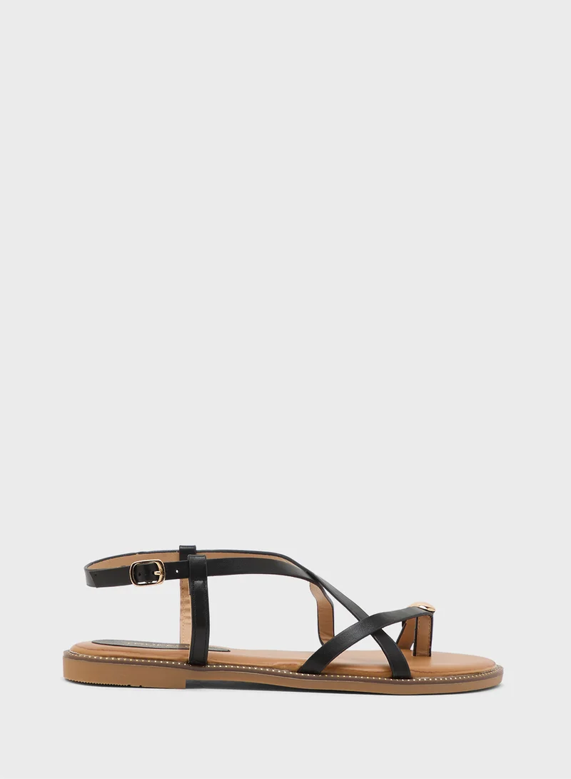 ترافل من نمشي Flat Sling Back Sandals