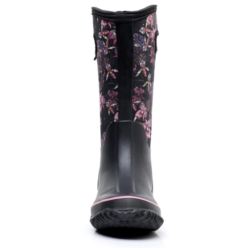 WTW Mid Calf Rain Boots for Women - Waterproof Insulated Neoprene Mud Boots Outdoor Hunting Garden Boots - Image 4