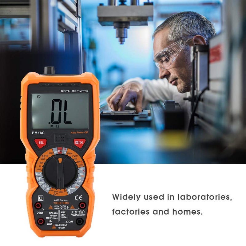 Intelligent Digital Clamp Meter Portable Handheld Multimeter For Electrical Applications - Image 4