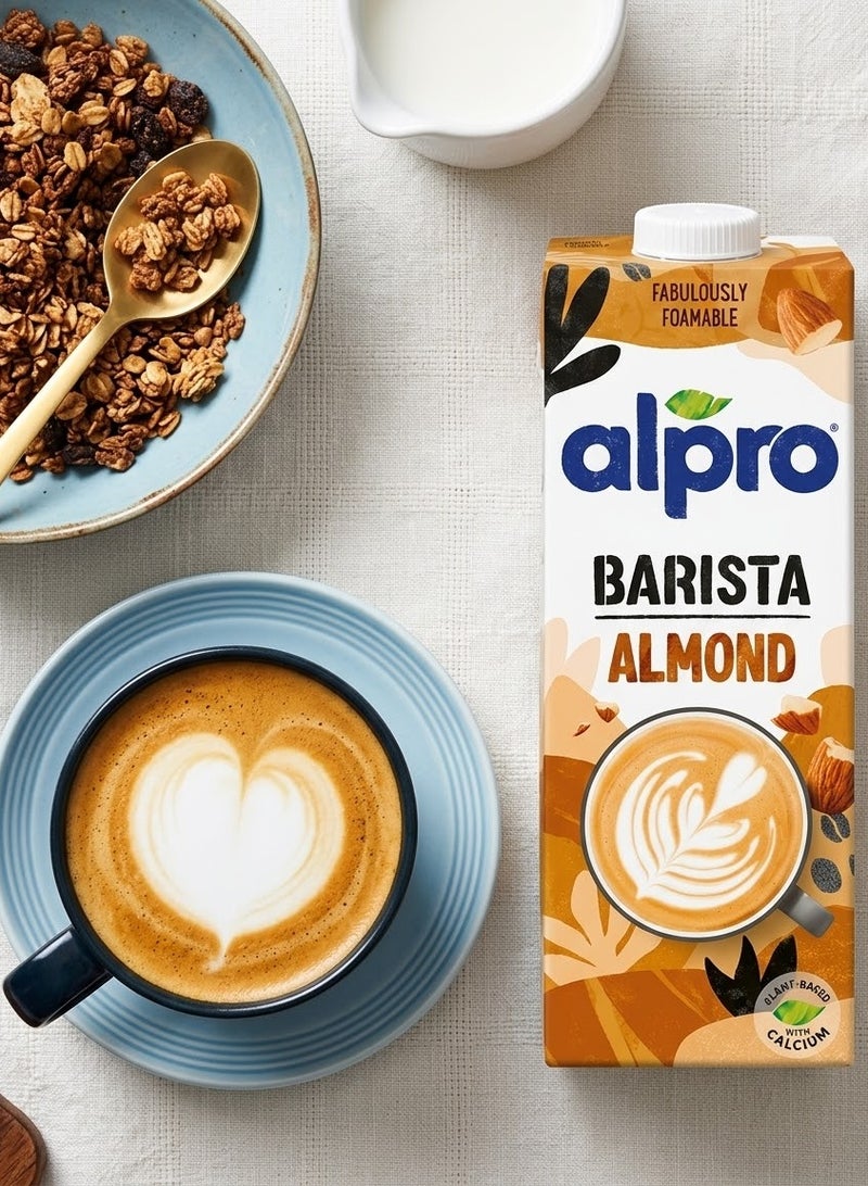 Alpro Barista Almond Milk ـ 1 L - Image 2