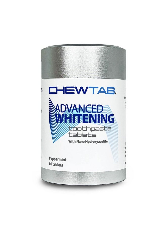 WELdental Weldental Chewtab Advanced Whitening Toothpaste Tablets with Nano Hydroxyapatite (Peppermint)  - Image 1