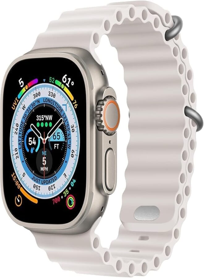 Next Next Store Sport Watch Band Compatible with iWatch Series 1/2/3/4/5/6/7/8/9 Size 38/40/41, Soft Silicone Strap, Stylish and Comfortable Design, Perfect for Sports and Daily Use.