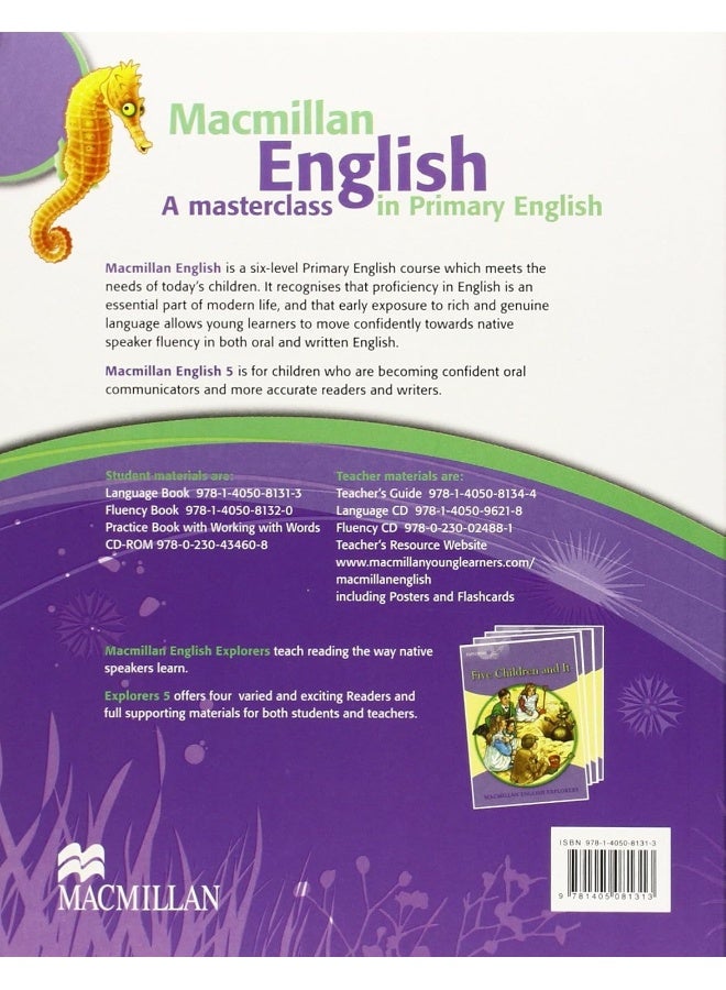 MACMILLAN ENGLISH 5 Language Book - Image 2