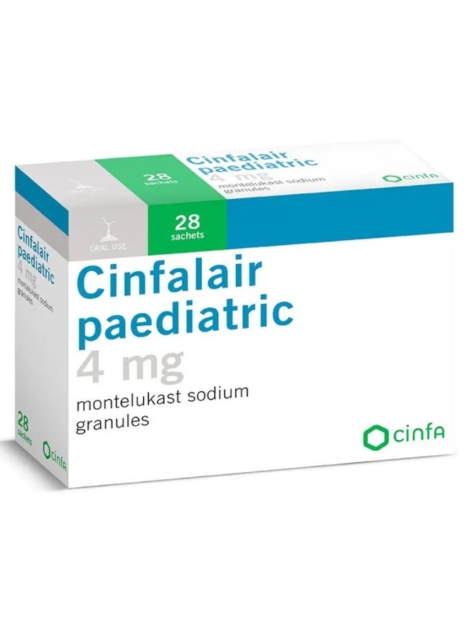 CINFALAIR 4MG  PEDIATRIC SACHETS 28S