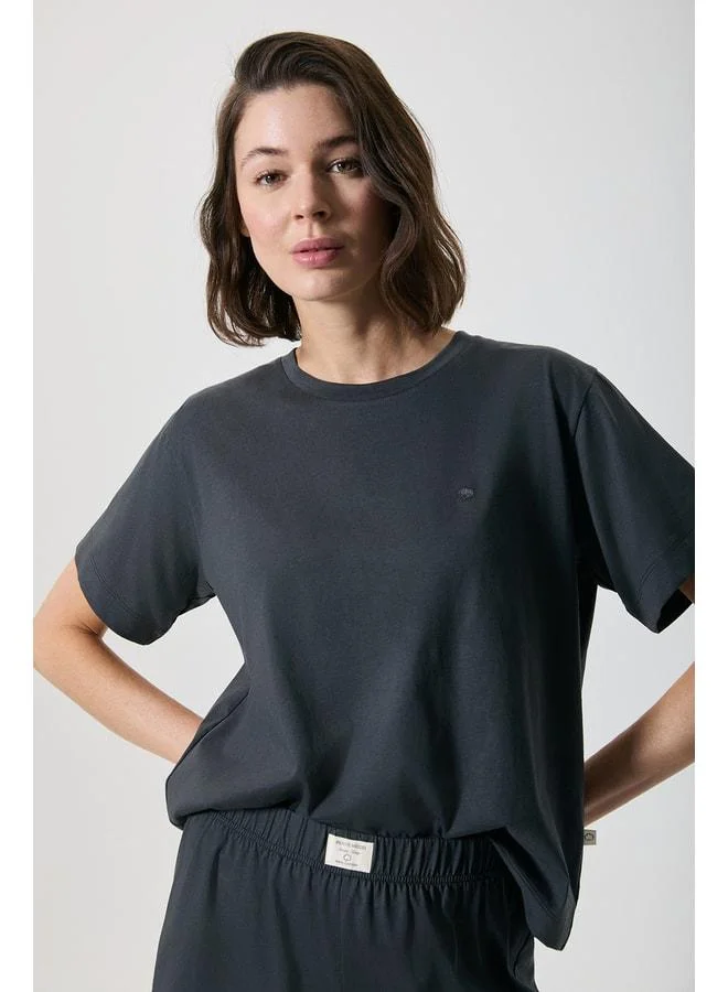 Penye Mood  100% cotton bike-neck short set. for Women | Best Price UAE
