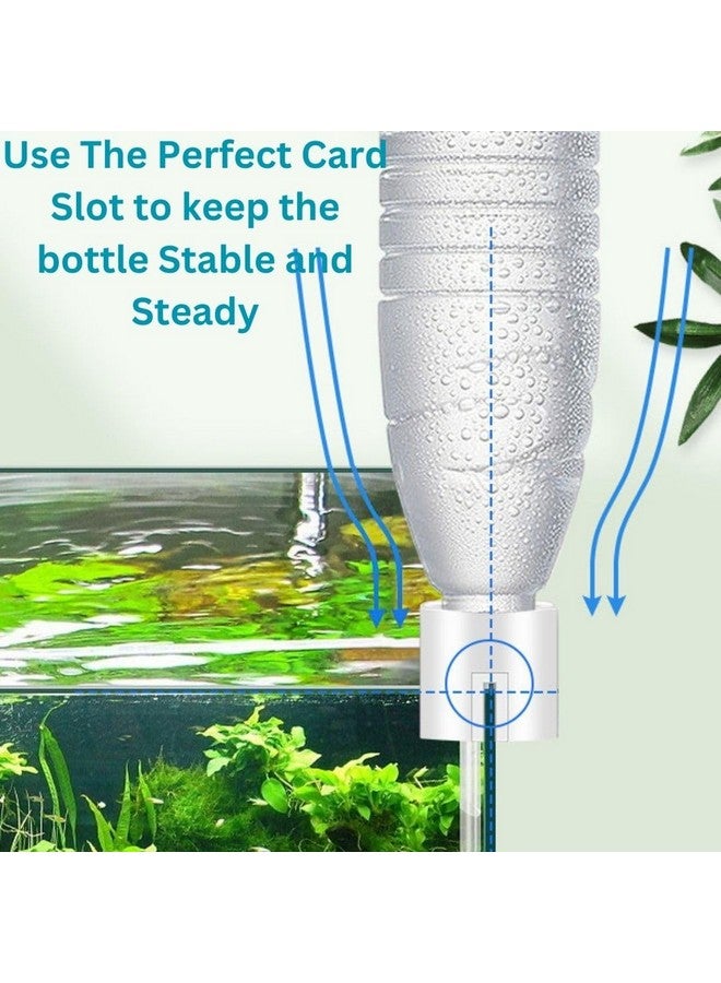 VAYINATO Aquarium Fish Tank Diy Auto Water Repleniser Bottle Cap | Can Be Used With Any Bottle | Suitable For Open Rimless Tank Thickness Upto 10Mm | Automatic Water Refiller By Petzlifeworld - Image 5