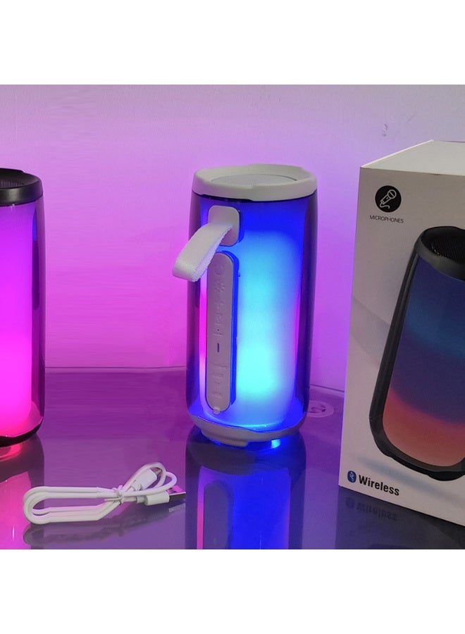 NIBEMINENT Pulse 5 Bluetooth Speaker Microphone Integrated Outdoor Portable Home Subwoofer Atmosphere Sense Desktop Wireless Karaoke Speaker  - Image 1