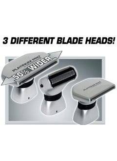 Platinum Pro Platinum Pro New Back Shaver With 3 Shock Absorber Flex Heads, Power Hinge, Extreme Reach Handle & Bonus Case! (Generation 8.0), 4 Piece Set  - Image 2
