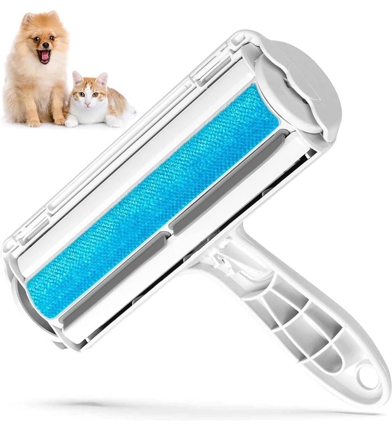 SNAPCOM Reusable Dog Hair Remover Roller Dog Cat and Other Pets Hairs Cleaning Fur Brush Pet Hair Remover Best dog accessories for puppy Lint Roller Remove Dog Cat Fur from Furniture Carpet - Image 1