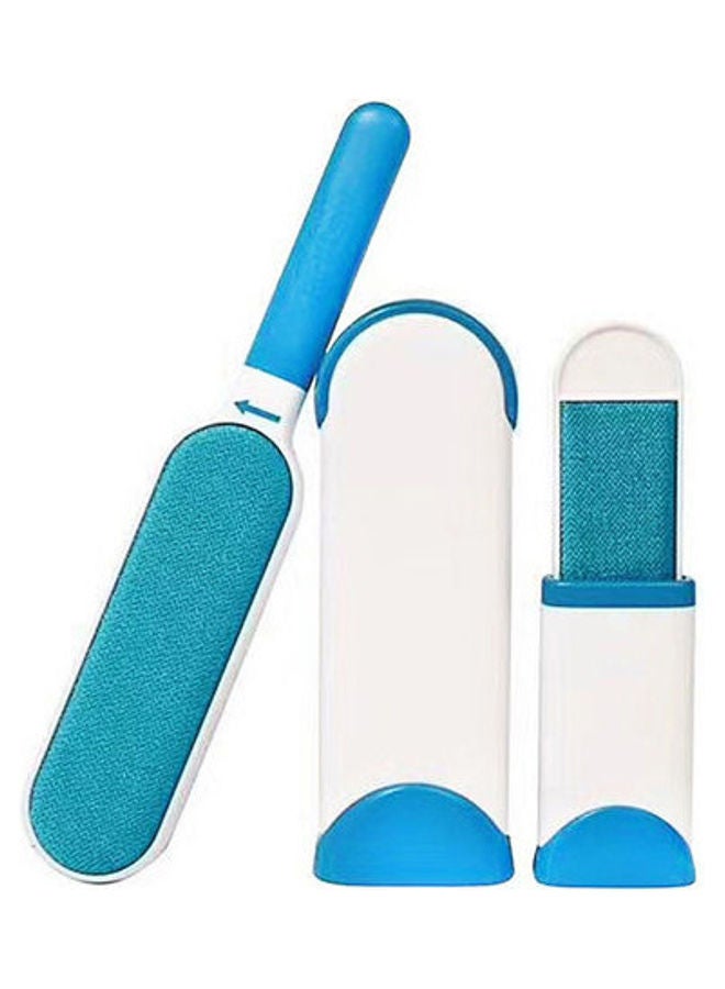 NIBEMINENT 3-Piece Pet Fur Remover Blue/White