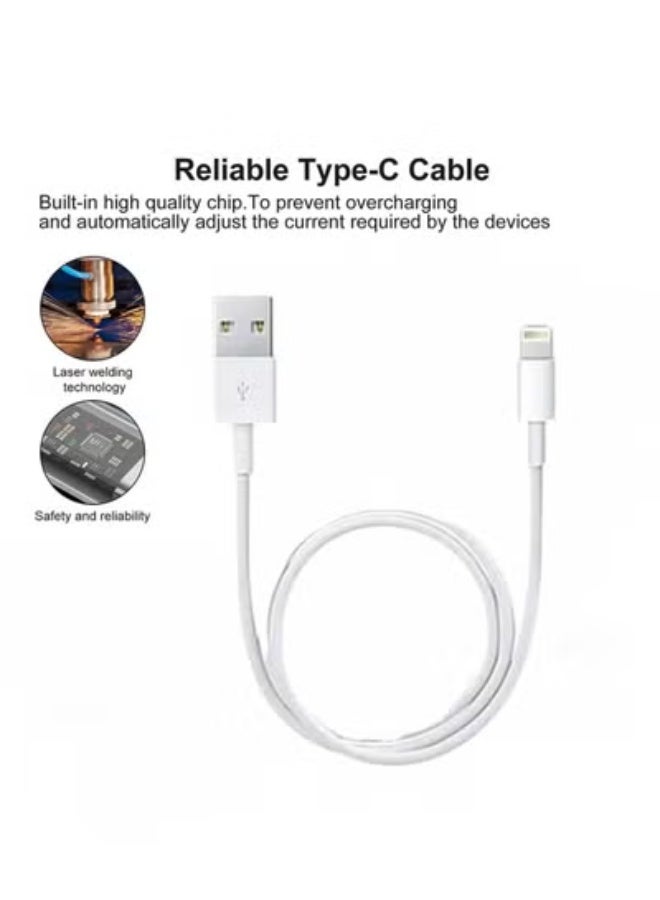 Appeal Lightning to USB High-Speed Data Sync Cable, [MFi Certified] USB Charging/Sync Lightning Cord Compatible with iPhone 14 Plus 14 14 Pro Max 13 13 Pro 12 11 X XS XR 8 7 6S 6 5, iPad and More(Black) - Image 2