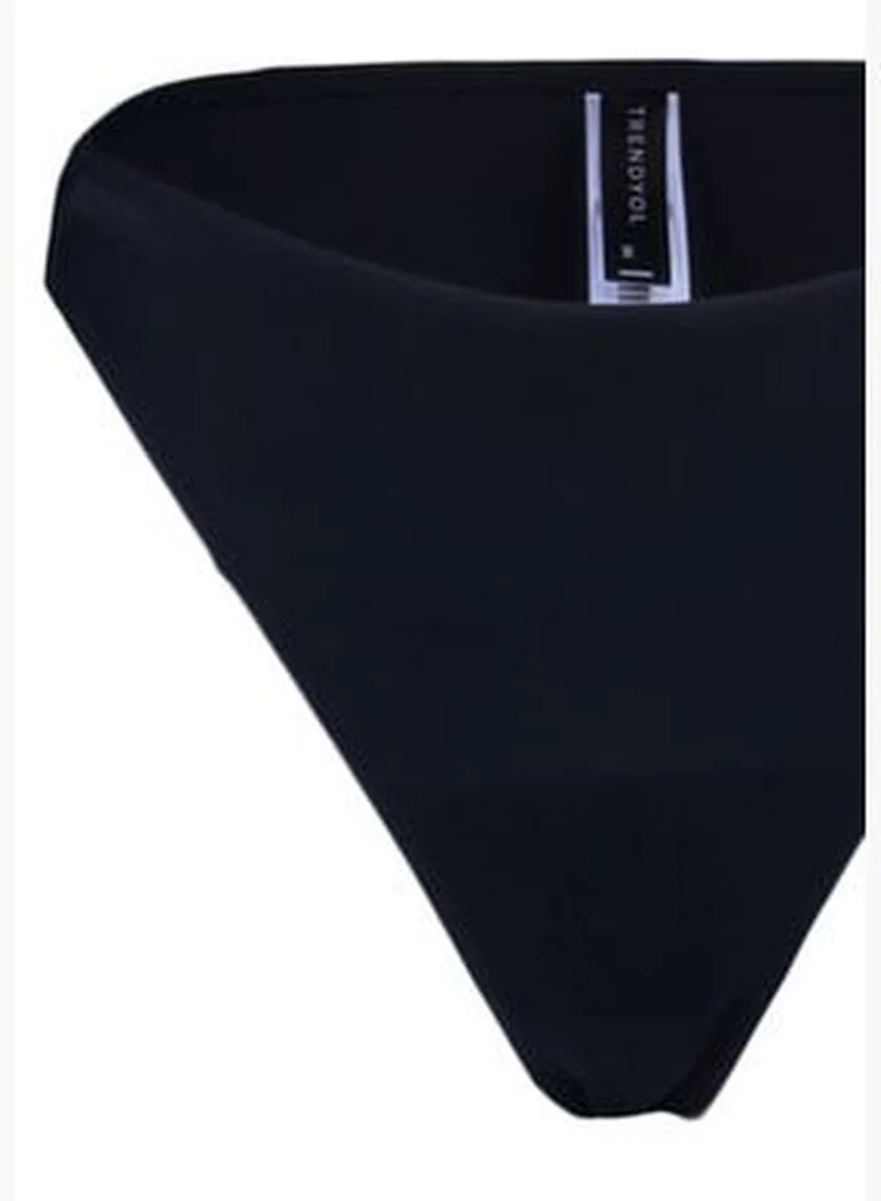 trendyol Black High Waist Bikini Bottoms TBESS23BA00119