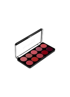 Swiss Beauty Swiss Beauty All About Lip Palette With 10 Pigmented Colors |Creamy Matte Finish Lip Colors Lipstick |Travel Friendly Lip Palette | Multicolor -01, 12gm  - Image 2