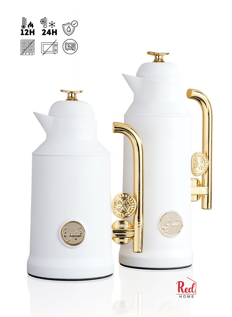 البيت الأحمر طقم ترمس FC4006D، سعة 1000 مل × 2 - Image 1