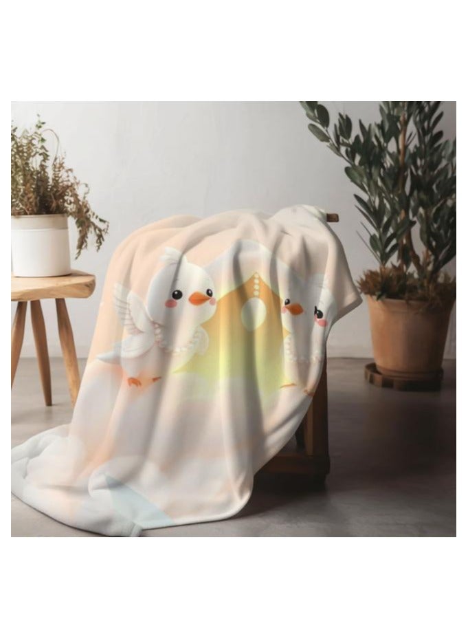 general Children's or student cartoon flannel thin blanket (warm and comfortable, suitable for sleep, games) 100cm*150cm - 860 - Image 1