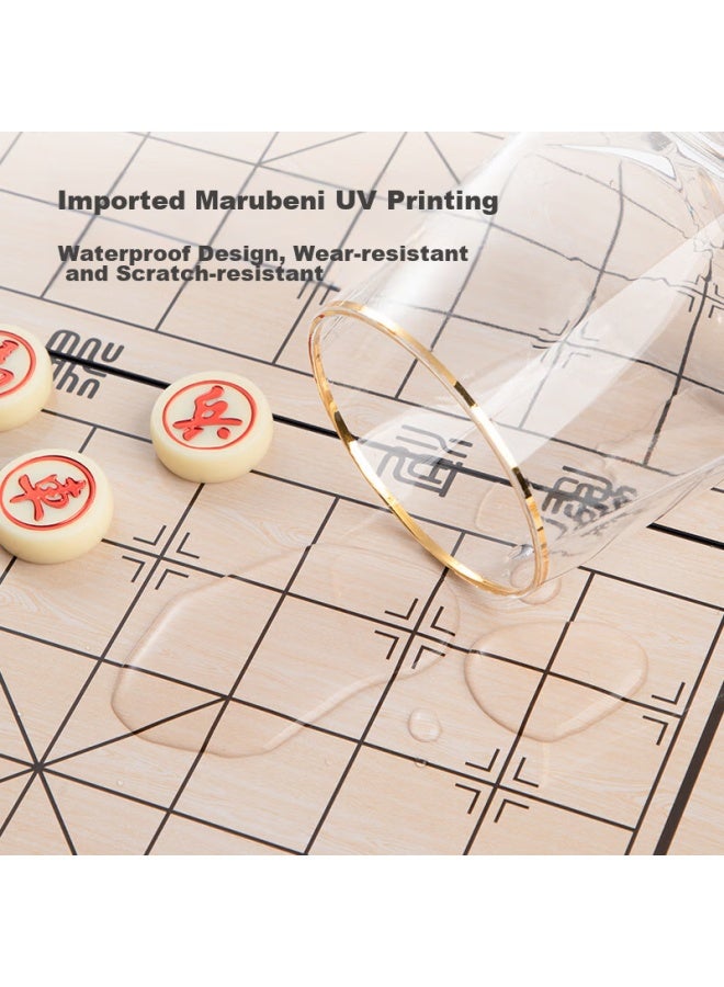 JD.com Jd Jingzao Chinese Chess Folding Board Set, Portable Magnetic Chess Pieces For Children, Student Board Game, Small Size - Image 3