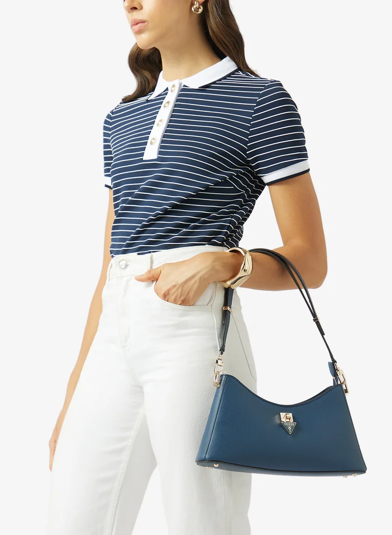 Guess NAVY Patsie Shoulder Bag for Women | Best Price UAE