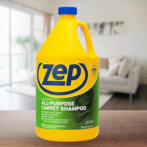 Zep All-Purpose Carpet Shampoo Concentrate Cleaner - 1 Gallon - ZUCEC128 - Professional Formula Removes Dirt and Stains - Image 2