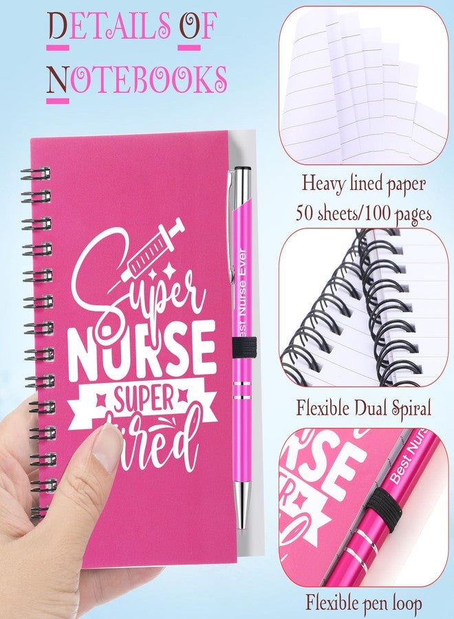 Jingmore 36 Pcs Nurse Appreciation Gift Bulk Include Nurse Coffee Cups Inspirational Motivational Notebooks and Pen, Thank You Gift Set for Nurses Week Nurses Graduation(Elegant - Image 4