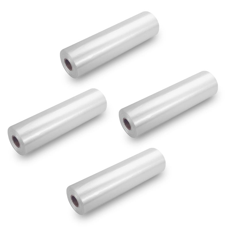 9527 Product 12 x 16 Clear Plastic Produce Bag Food Storage bag350 bags one Roll 4 Rolls